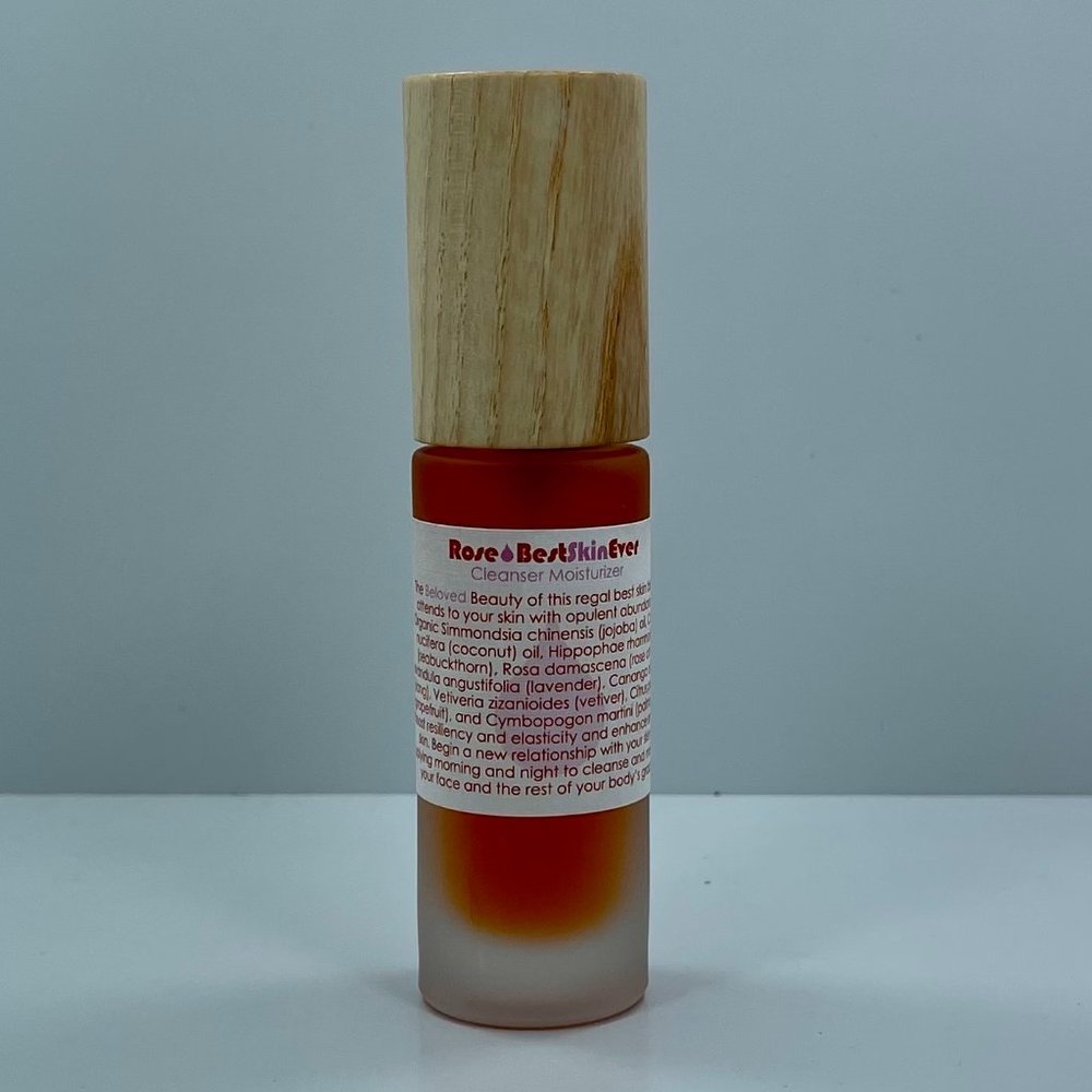 Organic/Wildcrafted Best Skin Ever: Rose Oil 30 ml Travel Size